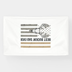 Best Buckin Dad Deer Hunting Vintage Shirt Design_ Banner