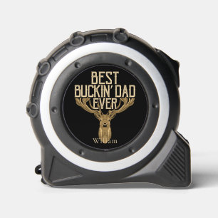 Best Buckin Dad Ever Hunting Deer Antler Custom 1