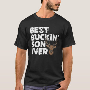 Best Buckin Son Ever Buck Deer Hunting Father Son T-Shirt