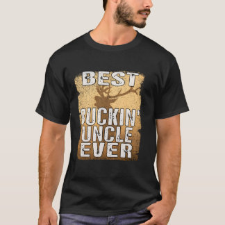 Best Buckin Uncle Ever Shirt Deer Hunting Bucking 