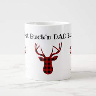 Best Buck'n Dad Ever Large Coffee Mug