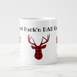 Best Buck'n Dad Ever Large Coffee Mug