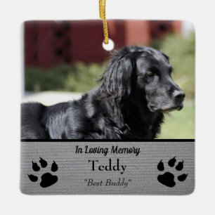 Best Buddy Keepsake Ceramic Ornament