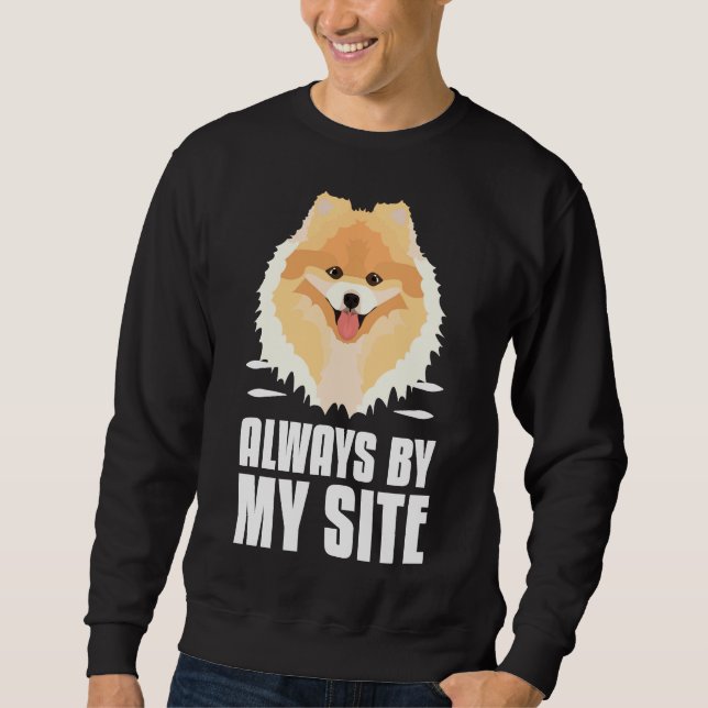 Best Buddy Pomeranian Sweatshirt (Front)