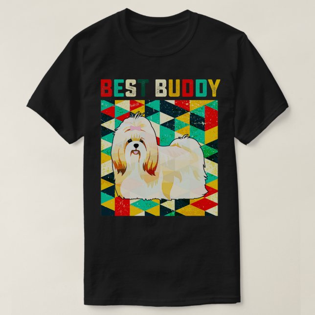 Best Buddy Shih Tzu T-Shirt (Design Front)