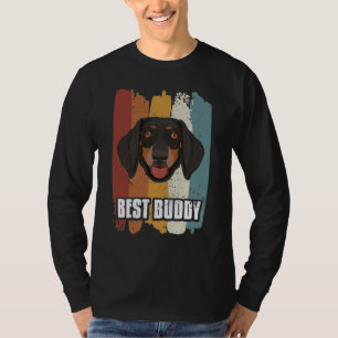 Best Buddy, Smiling Dachshund T-Shirt
