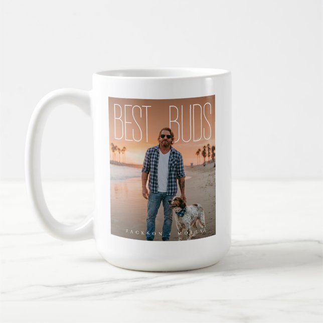Best Buds Pets PhotoPop Coffee Mug (Left)