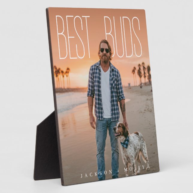 Best Buds Pets PhotoPop Plaque (Side)