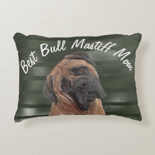 Best Bull Mastiff Mum Accent Pillow