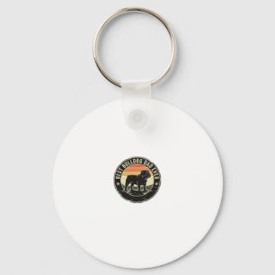 Best Bulldog Dad Ever Vintage Dog Lover Shirt (2)_ Key Ring