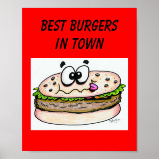 Best Burgers in Town Poster