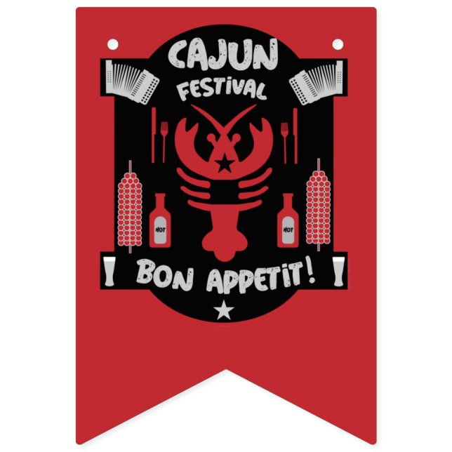 Best Cajun Cooks    Bunting (First Flag)