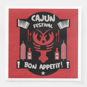 Best Cajun Cooks Napkin