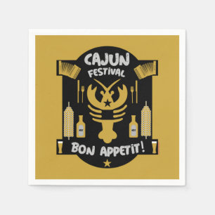 Best Cajun Cooks  Napkin