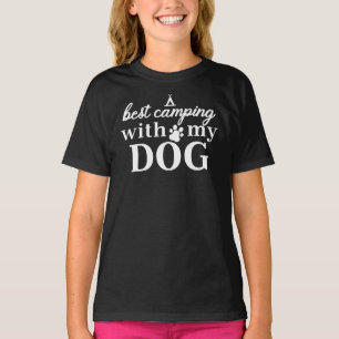 Best Camping With My Dog T-Shirt