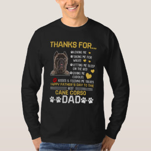 Best Cane Corso Dog Dad Happy Father s Day T-Shirt
