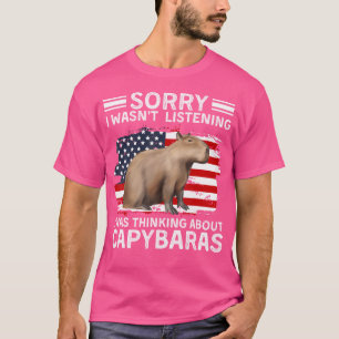 Best Capybara Pet Rodent Capybara T-Shirt