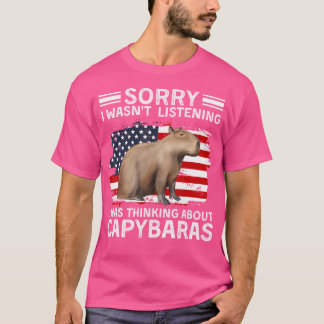 Best Capybara Pet Rodent Capybara T-Shirt