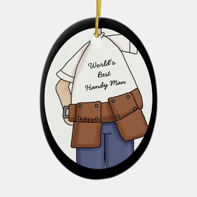 Best Carpenter Ornament (Front)