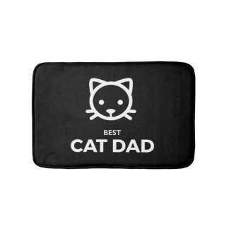 Best Cat Dad Bath Mat