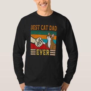 Best Cat Dad Ever Cat Dad 2 T-Shirt