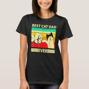 Best Cat Dad Ever Cat Daddy Father Day 12 T-Shirt