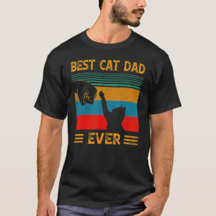 Best Cat Dad Ever Cat Daddy Father Day 3 T-Shirt