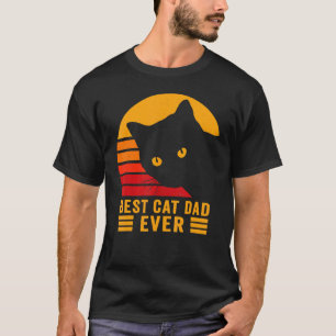 Best Cat Dad Ever Cat Daddy Father Day 9 T-Shirt
