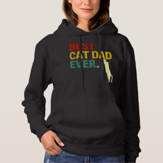 Best Cat Dad Ever Cat Daddy Father Day Hoodie