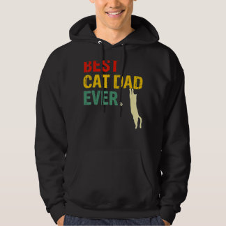 Best Cat Dad Ever Cat Daddy Father Day Hoodie