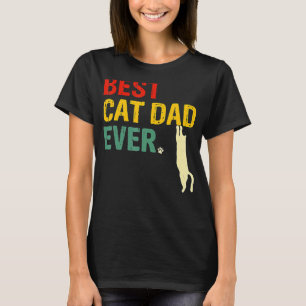 Best Cat Dad Ever Cat Daddy Father Day T-Shirt
