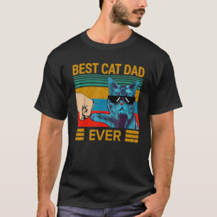 Best Cat Dad Ever Cat Daddy Father's Day T-Shirt