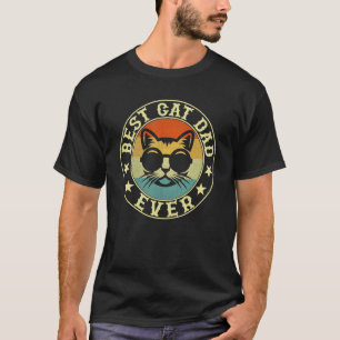 Best Cat Dad Ever Cat Father's Day 2 T-Shirt