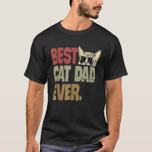 Best Cat Dad Ever Cats Daddy T-Shirt