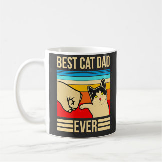 Best cat dad ever coffee mug