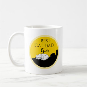 Best Cat Dad Ever  Coffee Mug