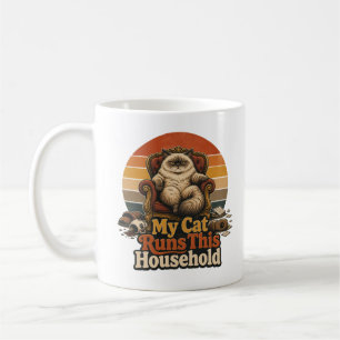 Best Cat Dad Ever Coffee Mug Design Funny Cat