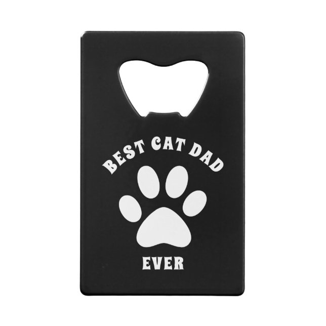 Best Cat Dad Ever Custom Text Personalised (Back)
