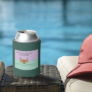 Best Cat Dad Ever! Father's Day Can Cooler