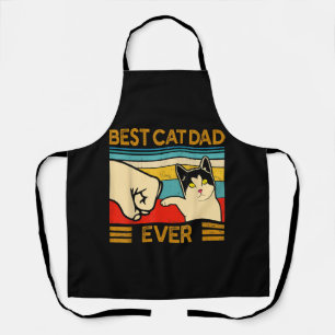 Best Cat Dad Ever Funny Cat Daddy Apron