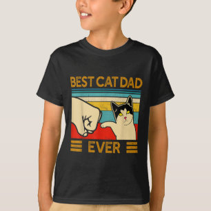 Best Cat Dad Ever Funny Cat Daddy T-Shirt