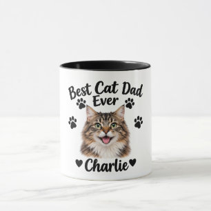Best Cat Dad Ever Funny Cat Lover Gift – Personali Mug