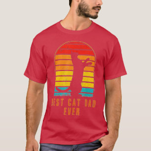 Best Cat Dad Ever Papa Birthday Fathers Day 2022gi T-Shirt