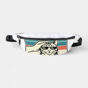 Best Cat Dad Ever Vintage Cat Lover Design_1 Bum Bags