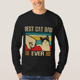 Best cat Dad ever word art T-Shirt