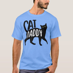 Best Cat Dad Fathers Day Kitty Lover Daddy Papa Ch T-Shirt
