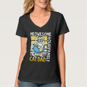 Best Cat Dad Men Kitty Daddy T-Shirt
