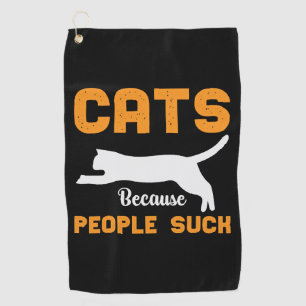 Best Cat Ever Golf Towel