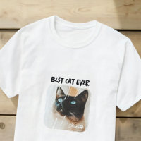 Best Cat Ever Pet's Modern Grunge Cool Photo Paw