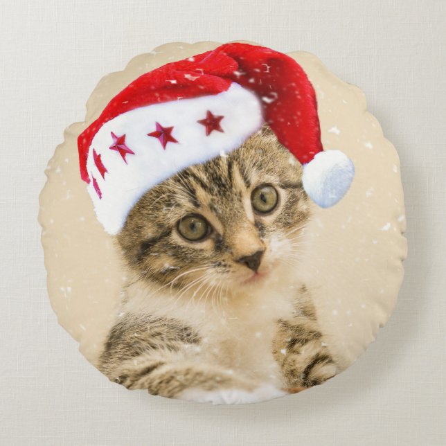 BEST CAT EVER  ROUND CUSHION (Front)